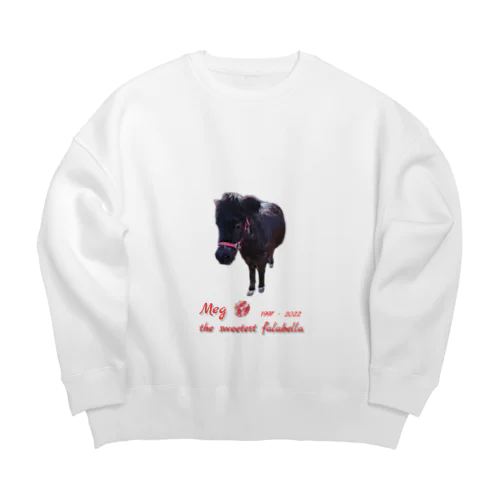 ポニーのメグ Big Crew Neck Sweatshirt