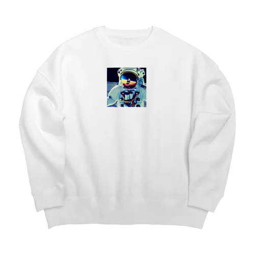 星に向かって Big Crew Neck Sweatshirt