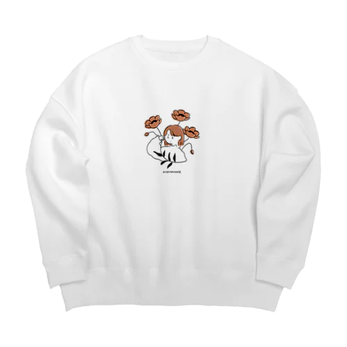 ポピーガール Big Crew Neck Sweatshirt