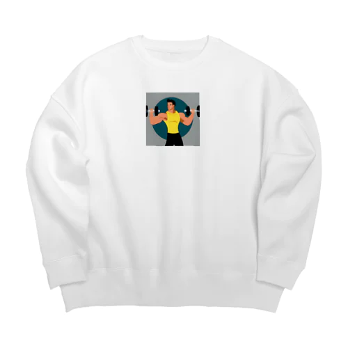 筋トレ欲爆上げグッズ Big Crew Neck Sweatshirt