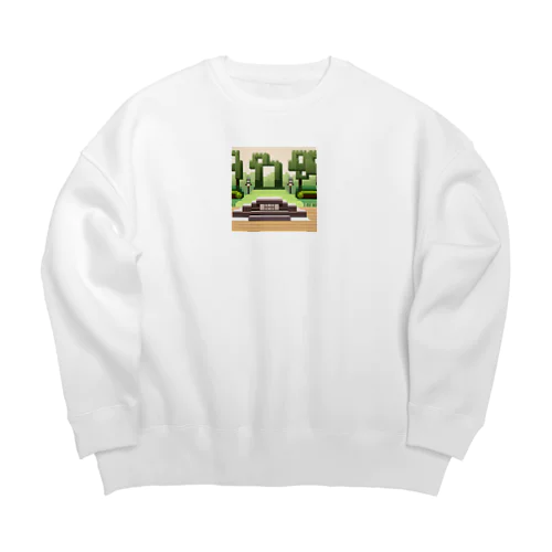 ドット絵古の祭壇 Big Crew Neck Sweatshirt