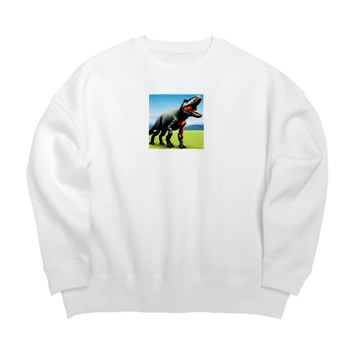 ティラノサウルス Big Crew Neck Sweatshirt