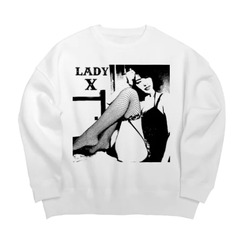 LADY X Big Crew Neck Sweatshirt