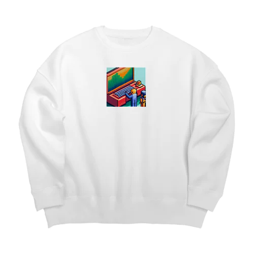 ドットエンジニア ミニフィグ Big Crew Neck Sweatshirt