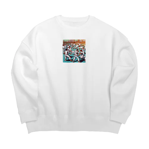 カプエラ Big Crew Neck Sweatshirt