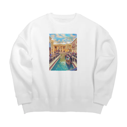 夢のくに Big Crew Neck Sweatshirt