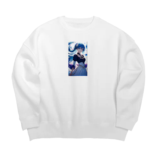 ミクミク Big Crew Neck Sweatshirt