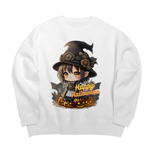 スチームパンク Girlハロウィンスタイル Big Crew Neck Sweatshirt