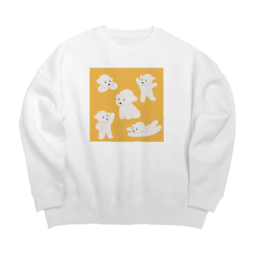 わんわん5シャツ Big Crew Neck Sweatshirt