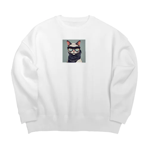 オサレキャットよしお Big Crew Neck Sweatshirt