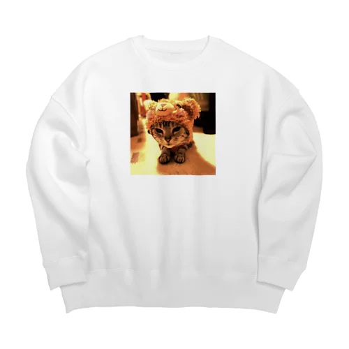 愛しのメイ Big Crew Neck Sweatshirt