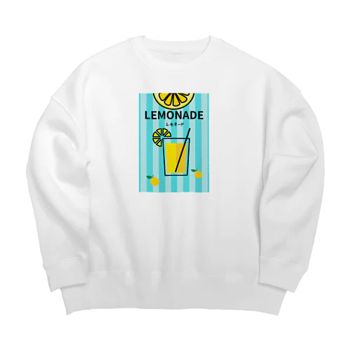 レモネード🍋 Big Crew Neck Sweatshirt