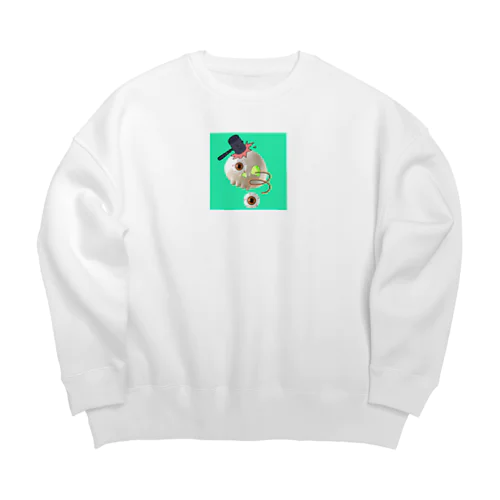 ドクロちゃん Big Crew Neck Sweatshirt