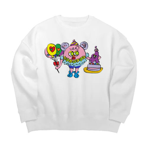 【パーティー】ナオコとミッチョン Big Crew Neck Sweatshirt