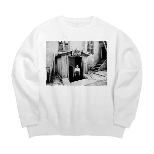 BAD SAUNA Big Crew Neck Sweatshirt