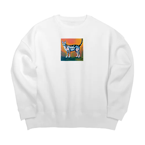 エジプシャンマウ Big Crew Neck Sweatshirt