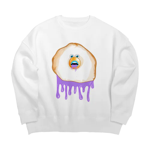 Flew Egg Big Crew Neck Sweatshirt