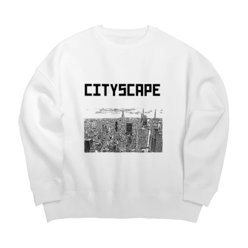 CITYSCAPE Big Crew Neck Sweatshirt
