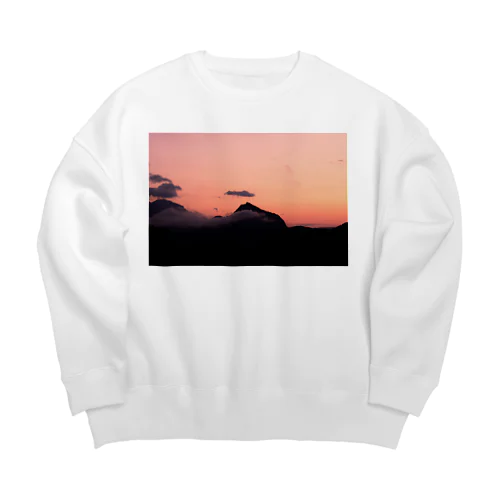 SUNSET Big Crew Neck Sweatshirt