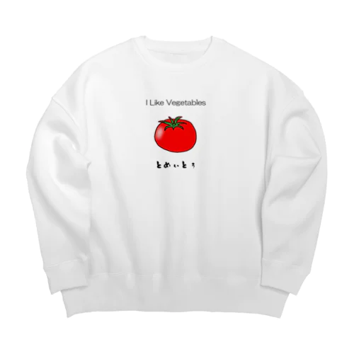 とめぃとぉ Big Crew Neck Sweatshirt