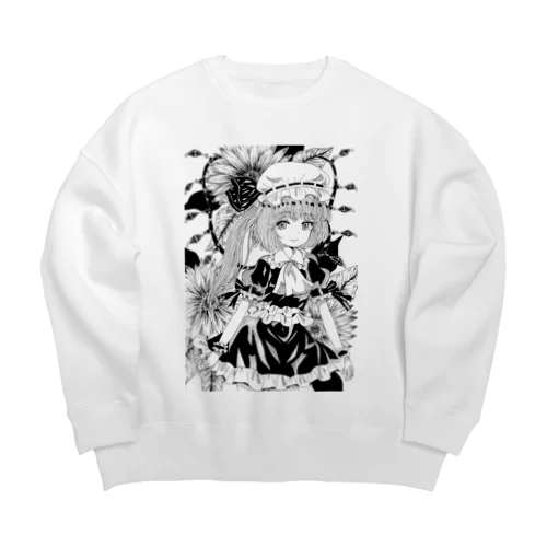 東方projectフランドールスカーレット⑤ Big Crew Neck Sweatshirt