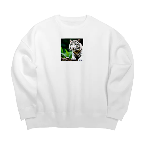 ホワイトタイガー グッズ プレミアムコレクション Big Crew Neck Sweatshirt