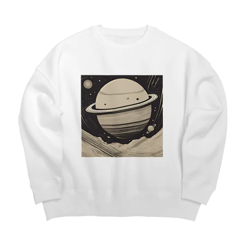 氷の環 Big Crew Neck Sweatshirt