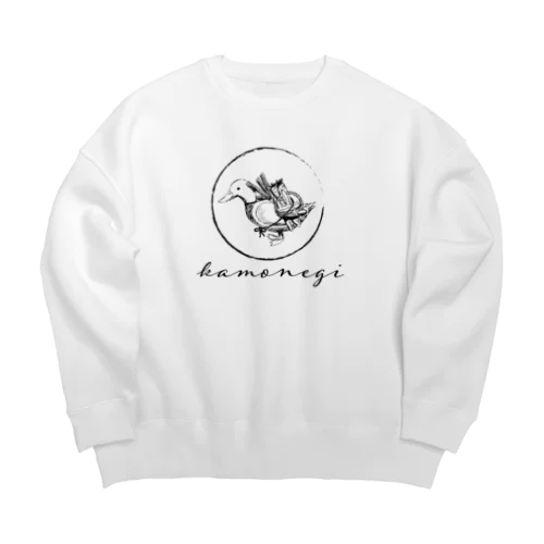 カモネギレトロ Big Crew Neck Sweatshirt