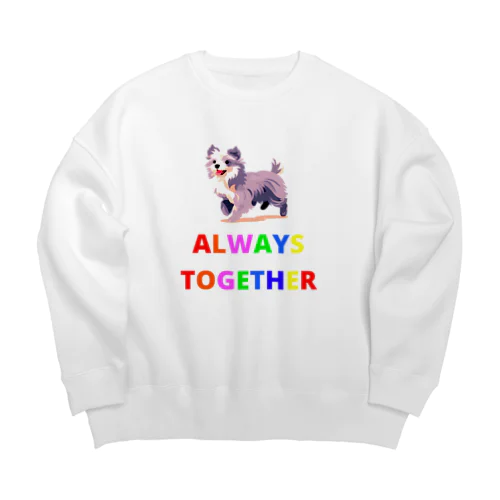 Always Together（いつも一緒に） ビッグシルエットスウェット