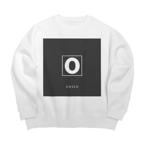 温泉アイテム Big Crew Neck Sweatshirt