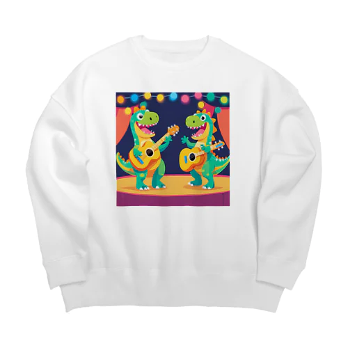 うたザウルス Big Crew Neck Sweatshirt