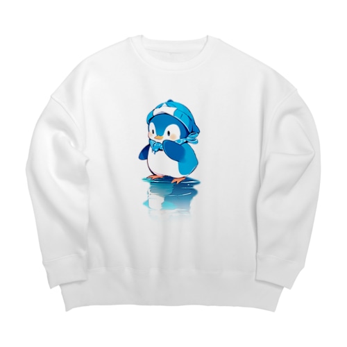 ペンギンのぺんた Big Crew Neck Sweatshirt