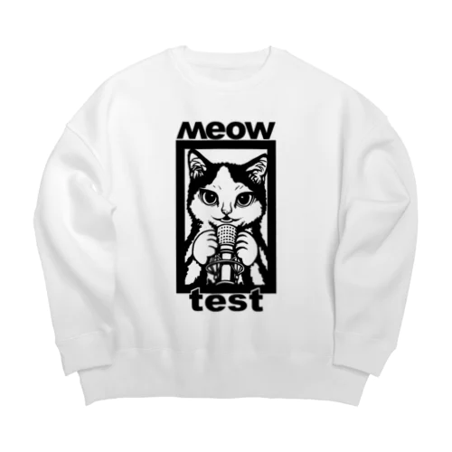 ミャイクテスト Big Crew Neck Sweatshirt