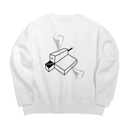 Pipip改 Big Crew Neck Sweatshirt