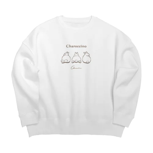 うさけちゅ Big Crew Neck Sweatshirt