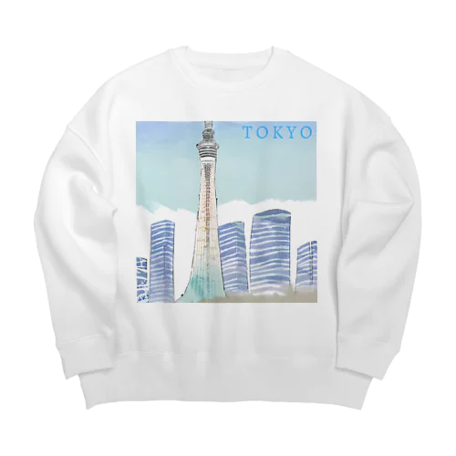 東京_02 Big Crew Neck Sweatshirt