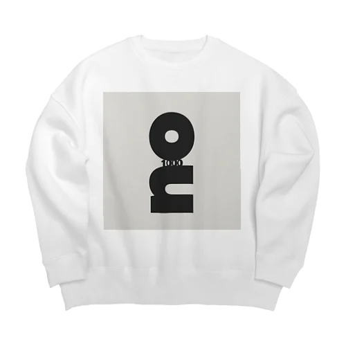 温泉シリーズon1000 Big Crew Neck Sweatshirt