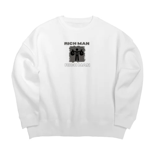 リッチマン1 Big Crew Neck Sweatshirt