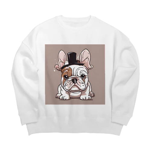 フレブルグッズ Big Crew Neck Sweatshirt