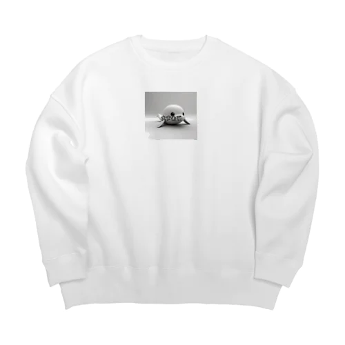 モコちゃん Big Crew Neck Sweatshirt