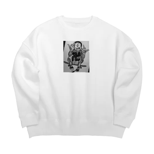 ヤクザのび太 Big Crew Neck Sweatshirt