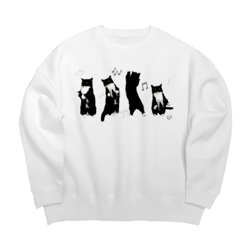 ダンシングうに Big Crew Neck Sweatshirt