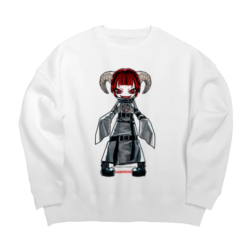 ゾウンテッ子  Big Crew Neck Sweatshirt