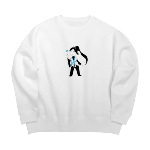 ヴァロさわお Big Crew Neck Sweatshirt