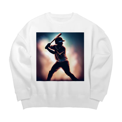 未来のメジャーリーガー Big Crew Neck Sweatshirt