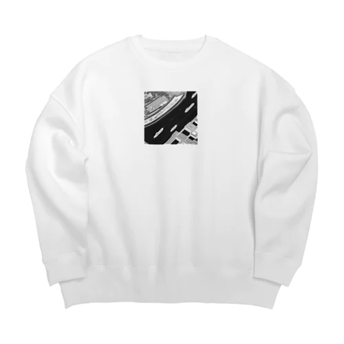 有名な観光スポットイメージ画像：パナマ運河（パナマ） Big Crew Neck Sweatshirt