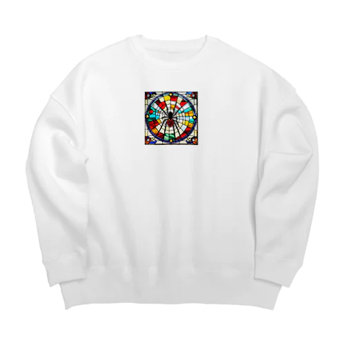 蜘蛛の巣 Big Crew Neck Sweatshirt