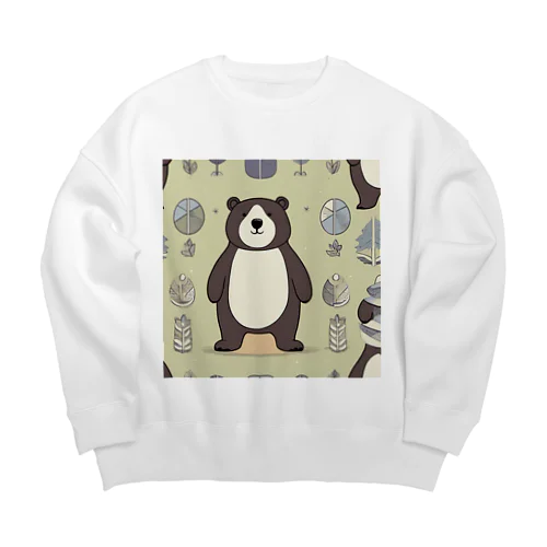 ゆーくん Big Crew Neck Sweatshirt