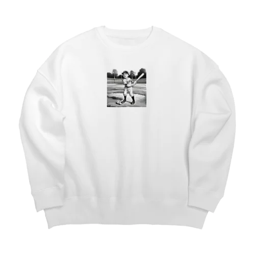 ベースボールボーイ Big Crew Neck Sweatshirt