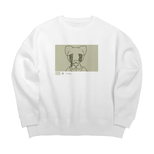 THE AMULET OF SADNESS Big Crew Neck Sweatshirt